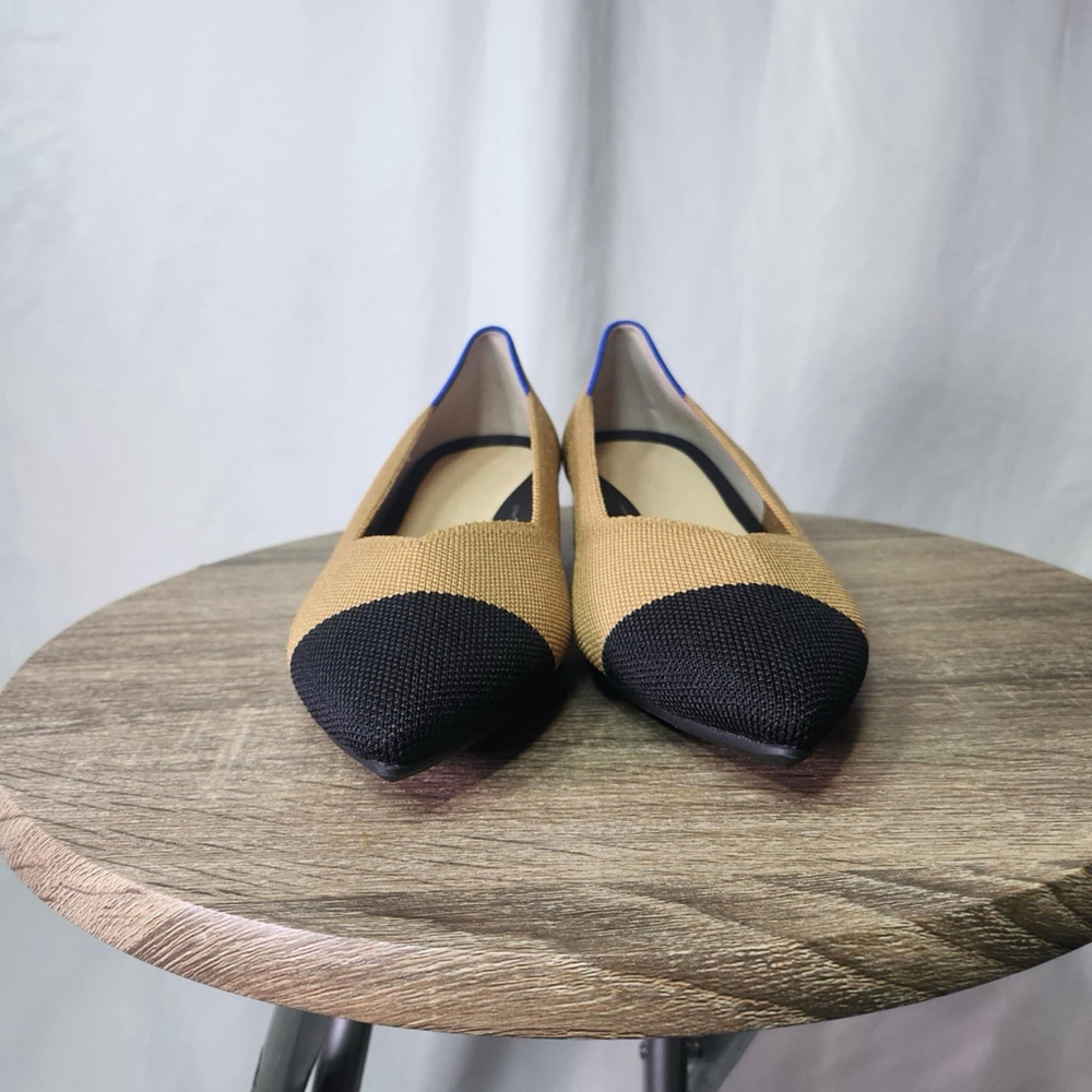 Rothy’s Women’s The High Point In Love Insole I’m Wren Captoe Shoes 8.5 Preppy - Picture 5 of 12